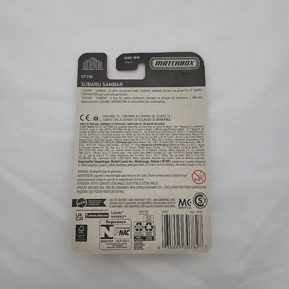 Matchbox Subaru Sambar - Picture 2 of 2